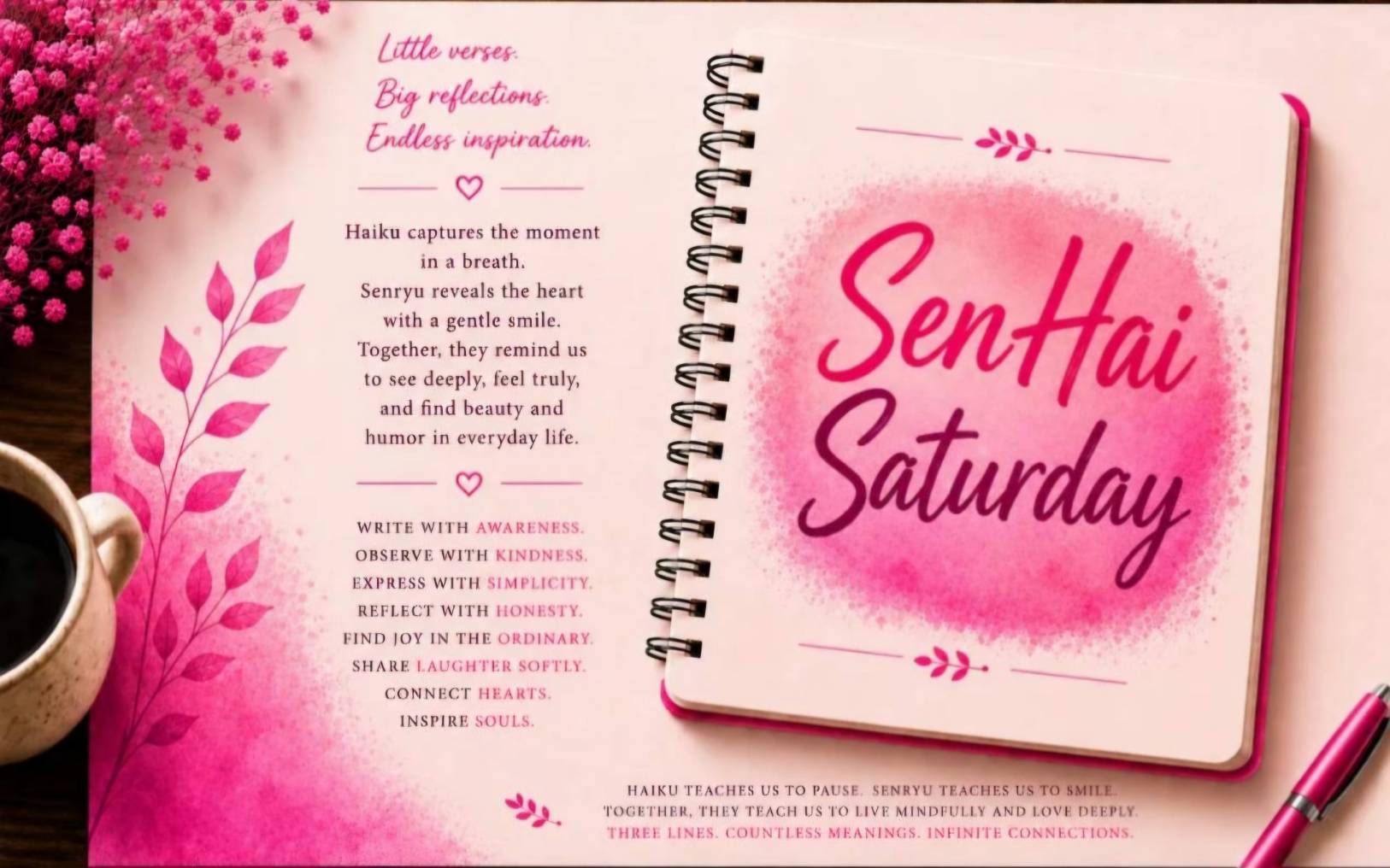 🩷🍨💛SenHai Saturday #70 – Devised By Susi Bocks💛🍨🩷